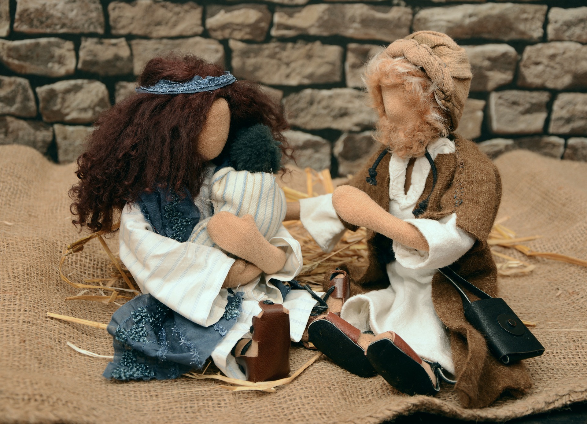 Jesus und die verkrümmte Frau