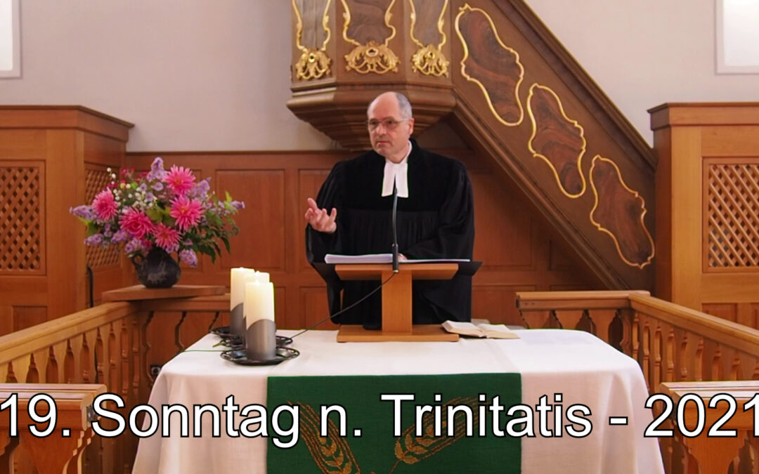 19. Sonntag nach Trinitatis